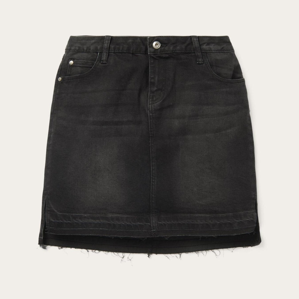 Women Skirts & Shorts | Stetson Black Denim 5-Pocket Skirt Black