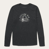 Women Tees | Stetson Cactus And Sunset Graphic Tee Black