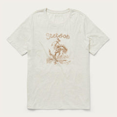 Women Tees | Stetson Giddy Up Graphic Tee White