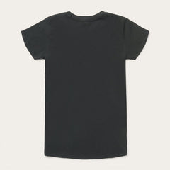 Women Tees | Stetson Rope Print Graphic Tee Black