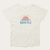 Women Tees | Stetson Sunrise Graphic Tee White