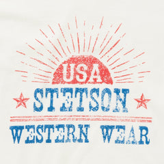 Women Tees | Stetson Sunrise Graphic Tee White
