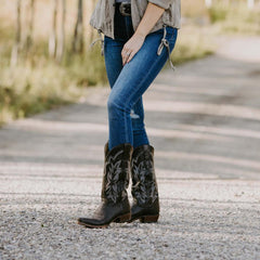 Women Western | Stetson Casey Boots Black