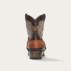 Women Western | Stetson Jade Harness Ankle Boot Brown