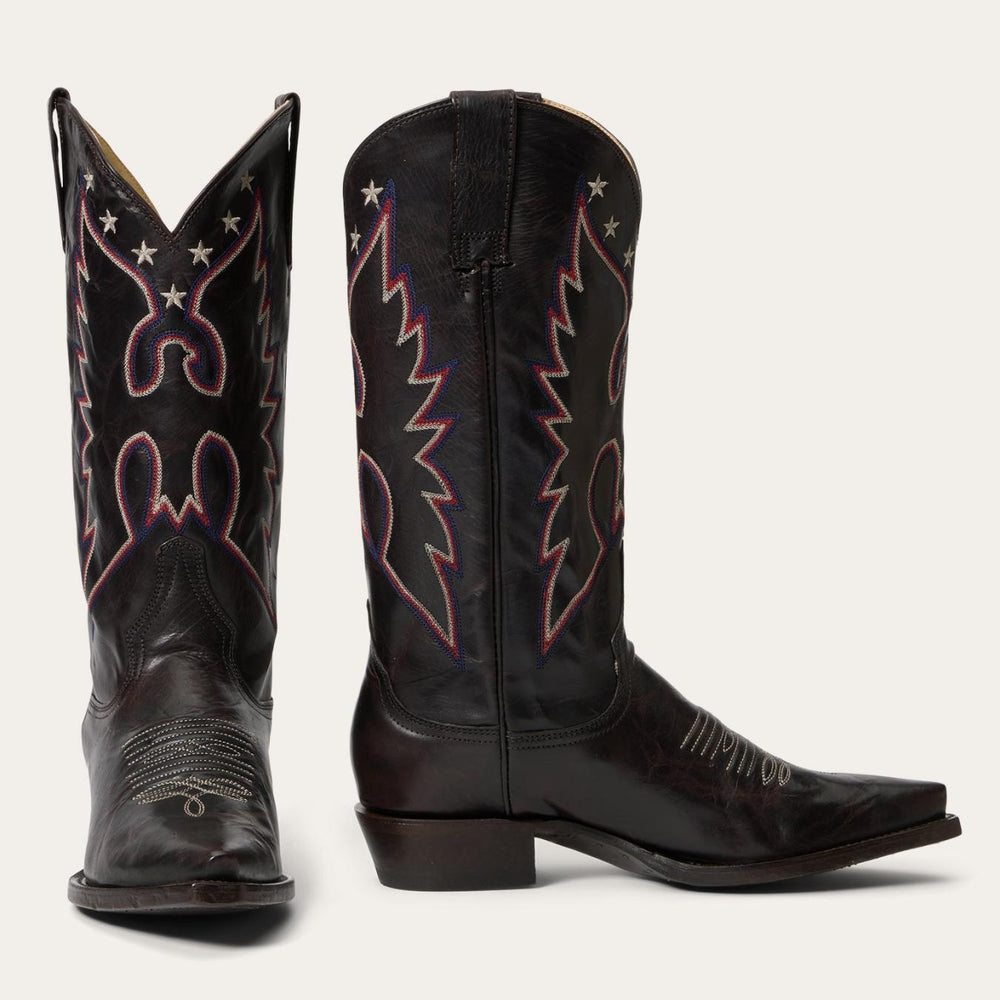 Women Western | Stetson Reagan Boots Brown