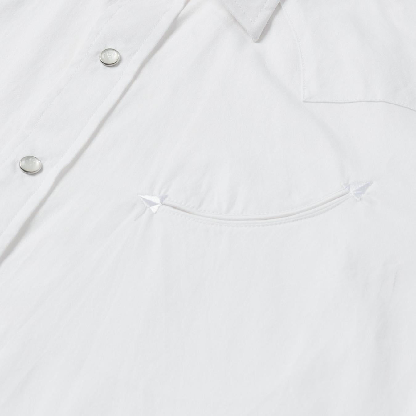 Men Classic Cut | Stetson Pin Point Oxford Shirt White