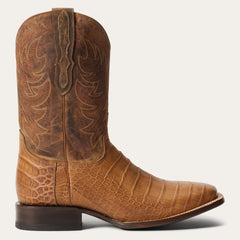 Men Exotics | Stetson Aces Alligator Boots Brown