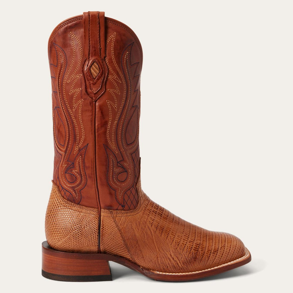 Men Exotics | Stetson Arlington Teju Boot Tan