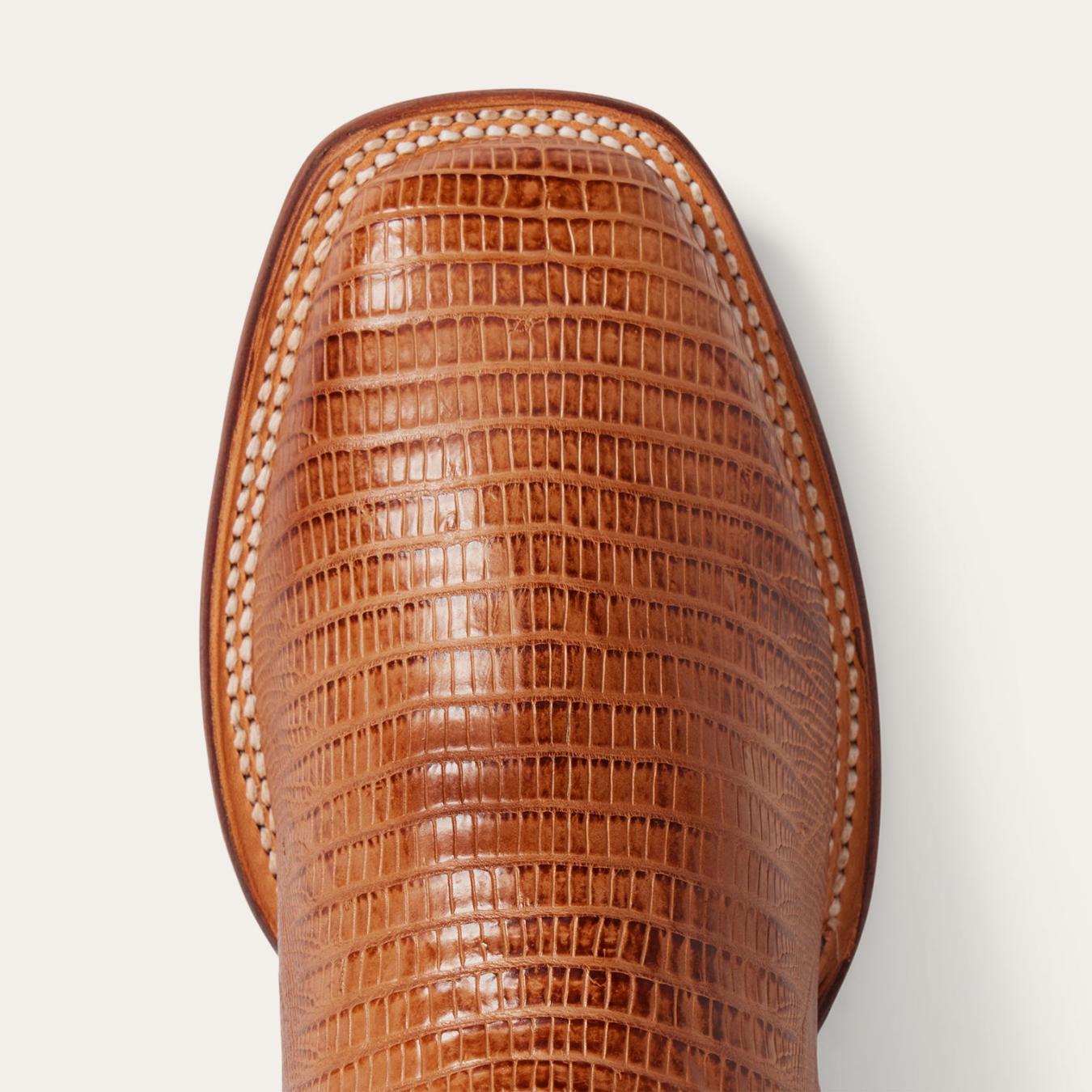 Men Exotics | Stetson Arlington Teju Boot Tan