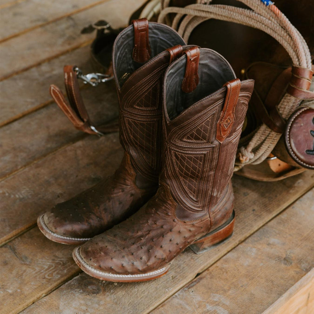 Men Exotics | Stetson Jackson Boots Brown