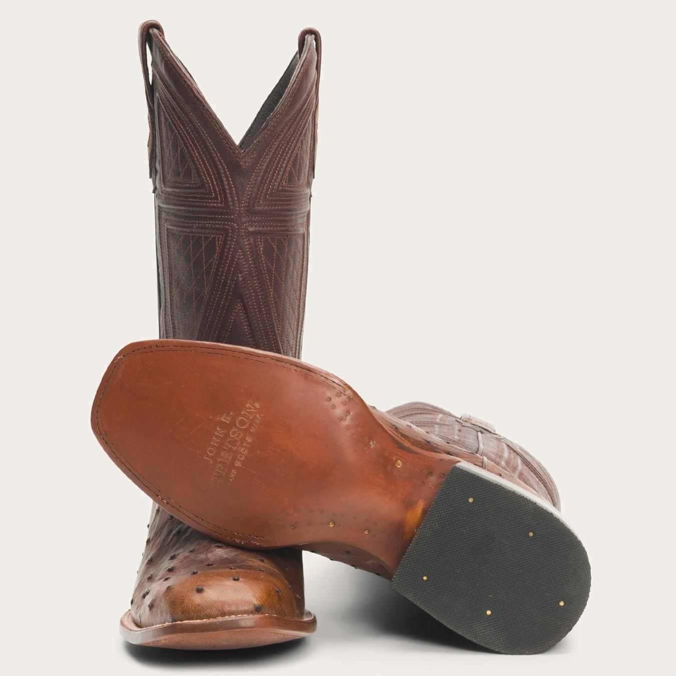 Men Exotics | Stetson Jackson Boots Brown