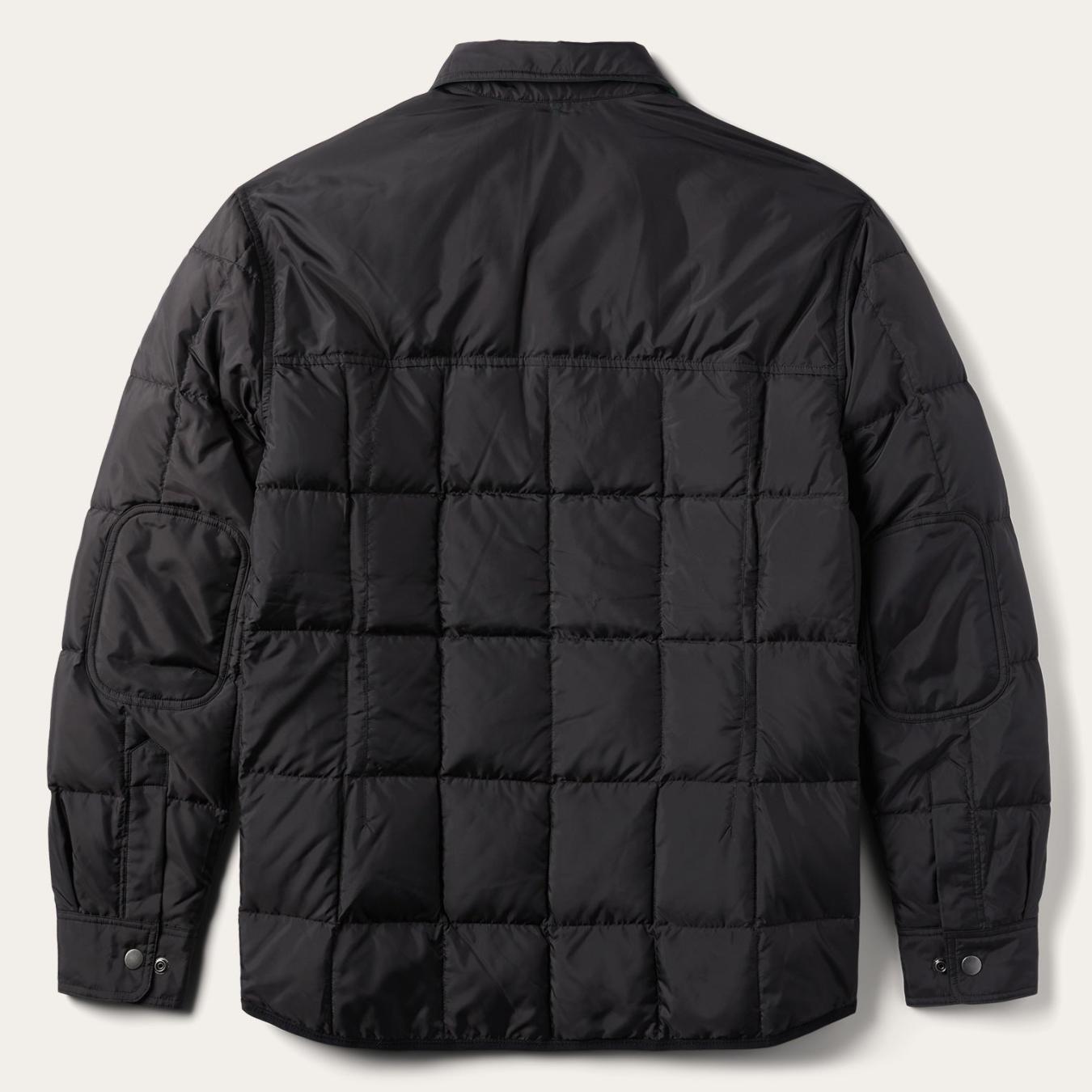 Men Jackets | Stetson Crushable Black Parachute Jacket Black