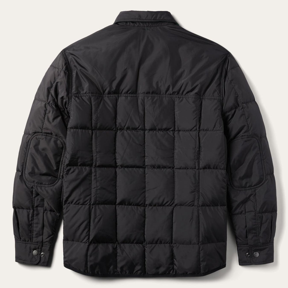 Men Jackets | Stetson Crushable Black Parachute Jacket Black
