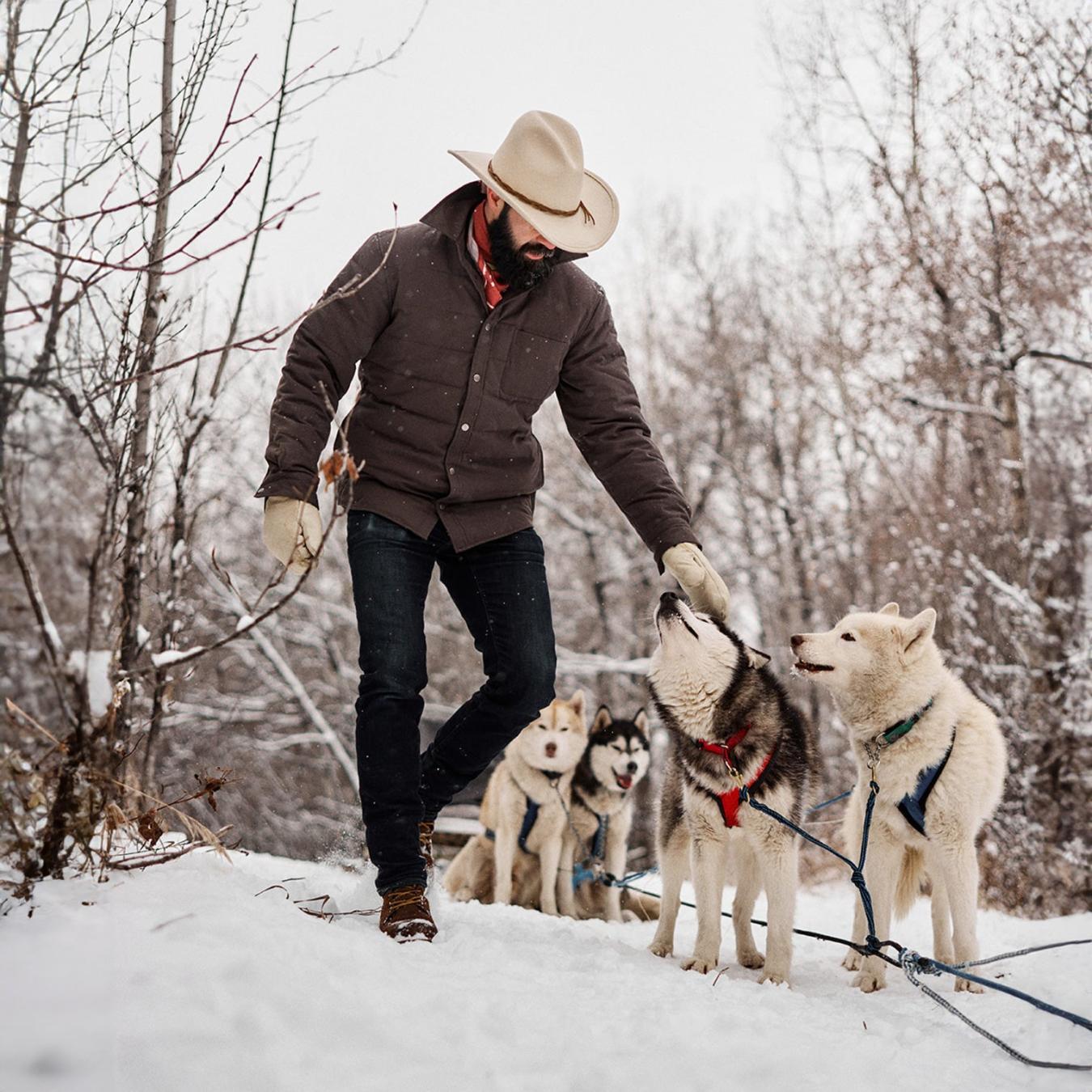 Men Jackets | Stetson Grey Down Jacket Grey