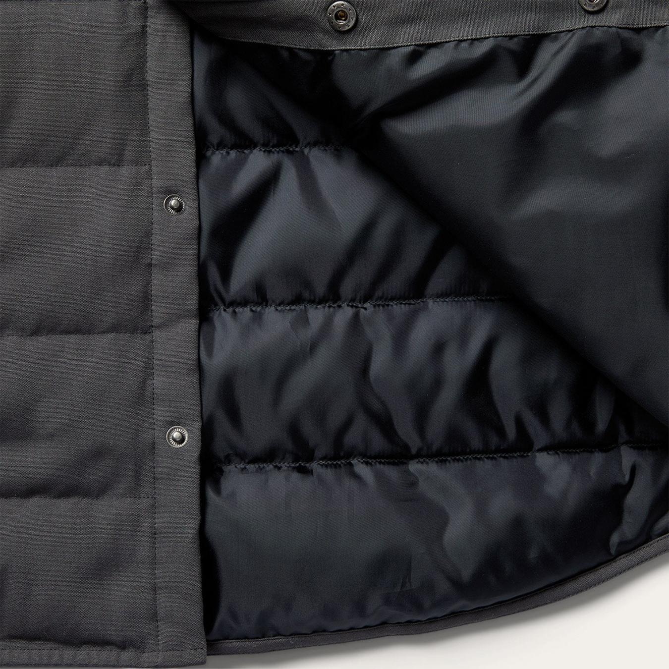 Men Jackets | Stetson Grey Down Jacket Grey