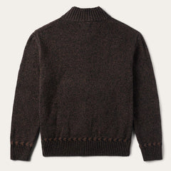 Men Jackets | Stetson Vertical Aztec Cardigan Brown
