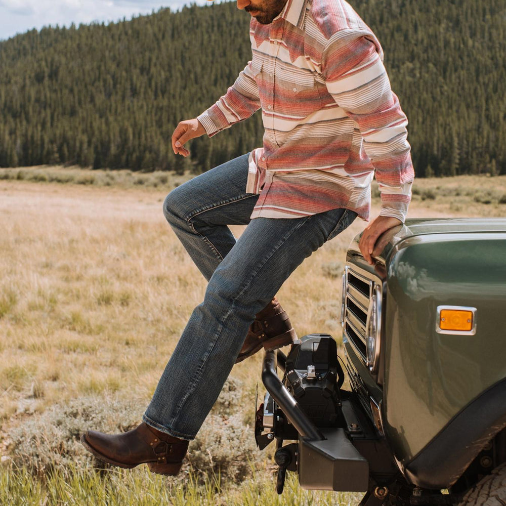 Men Modern Cut | Stetson 1312 Modern Fit Jeans Blue