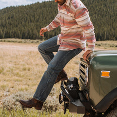 Men Modern Cut | Stetson 1312 Modern Fit Jeans Blue