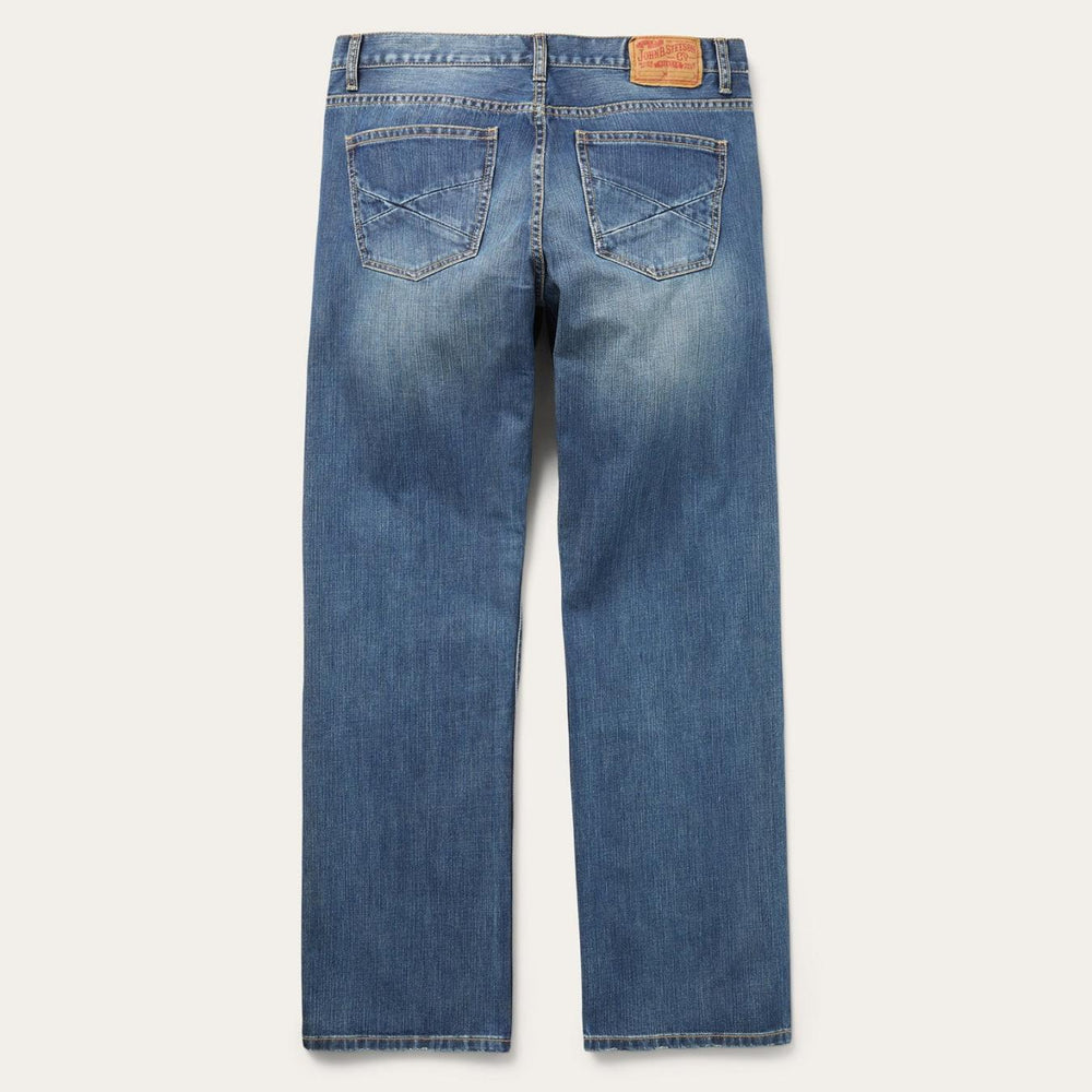Men Modern Cut | Stetson 1312 Modern Fit Jeans Blue