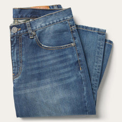 Men Modern Cut | Stetson 1312 Modern Fit Jeans Blue