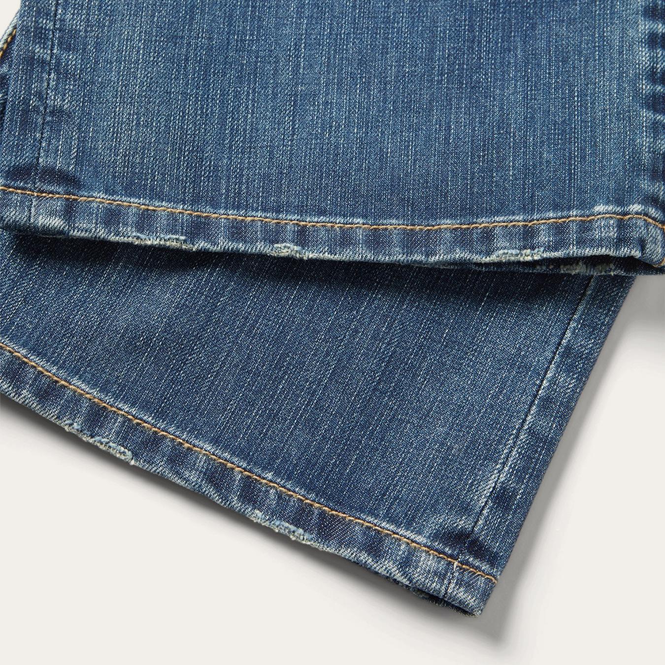 Men Modern Cut | Stetson 1312 Modern Fit Jeans Blue