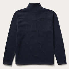 Men Sweaters &amp; Hoodies | Stetson Button-Front Blue Pullover Knit Sweater Blue