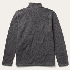 Men Sweaters &amp; Hoodies | Stetson Button-Front Grey Pullover Knit Sweater Grey