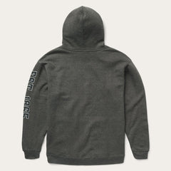 Men Sweaters &amp; Hoodies | Stetson Charcoal Heather Fleece Hooded Sweatshirt Grey