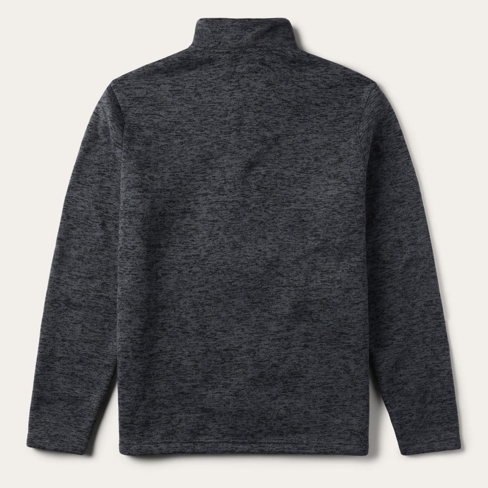 Men Sweaters &amp; Hoodies | Stetson Grey Bonded Knit Sweater Grey