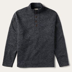 Men Sweaters &amp; Hoodies | Stetson Grey Bonded Knit Sweater Grey