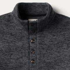 Men Sweaters &amp; Hoodies | Stetson Grey Bonded Knit Sweater Grey