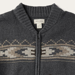Men Sweaters &amp; Hoodies | Stetson Longhorn Cardigan Grey