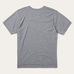 Men Tees | Stetson Bronco Rider Graphic Tee Grey