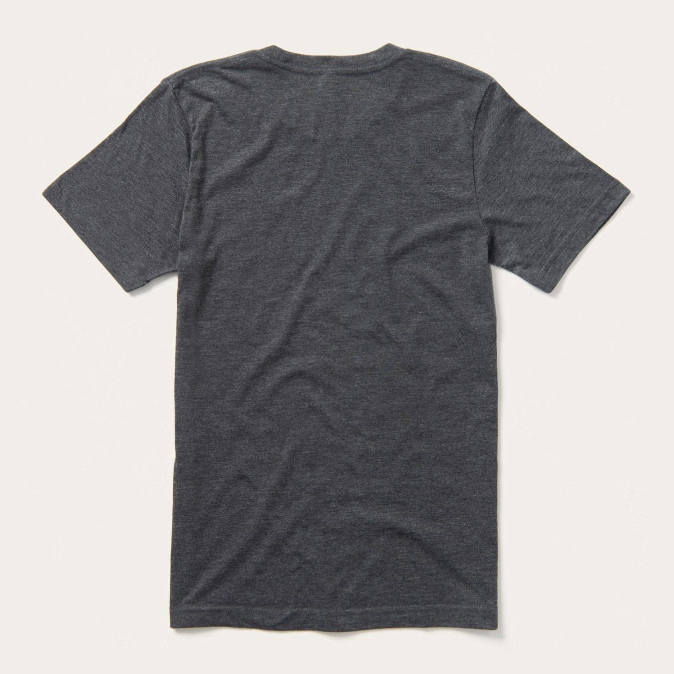 Men Tees | Stetson Distressed Stetson Graphic Tee Grey