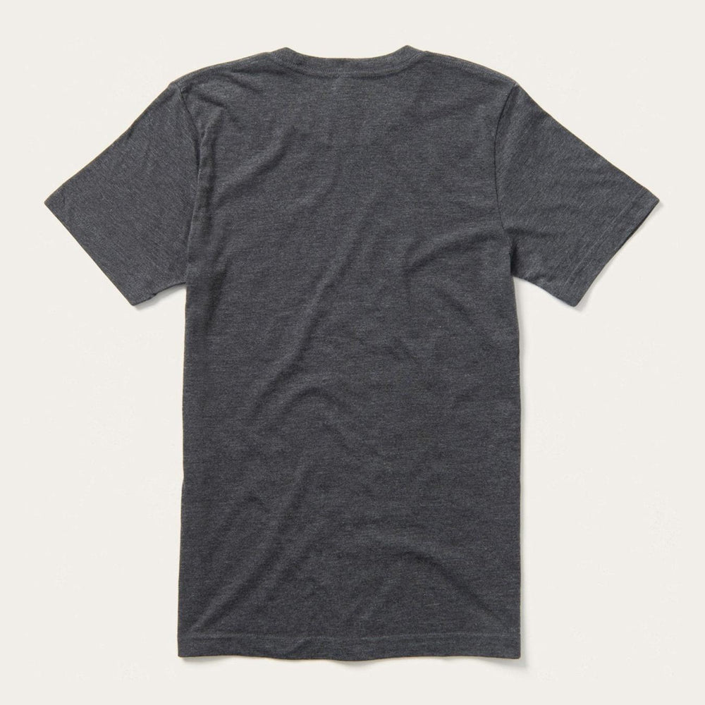 Men Tees | Stetson Distressed Stetson Graphic Tee Grey