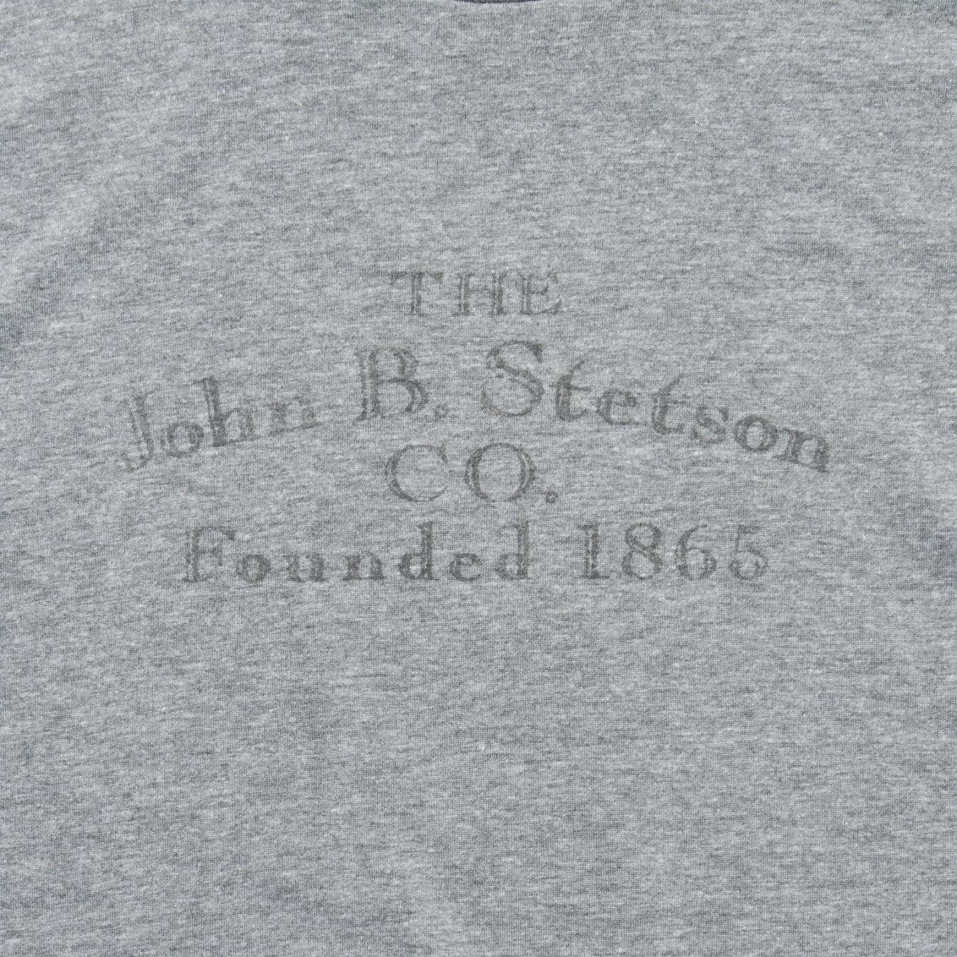 Men Tees | Stetson John B. Stetson Co Graphic Tee Grey
