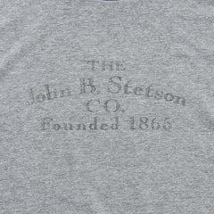 Men Tees | Stetson John B. Stetson Co Graphic Tee Grey
