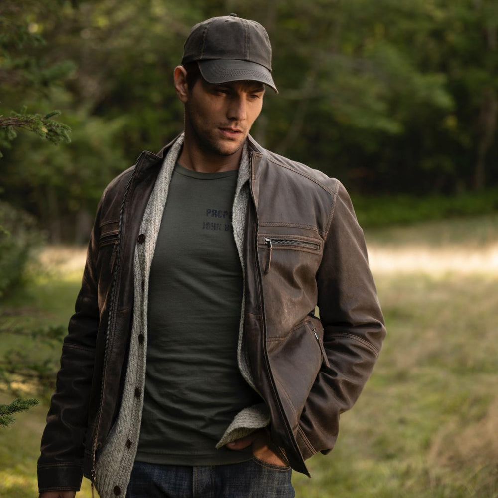 Men Tees | Stetson Property Of John B Stetson Tee Green