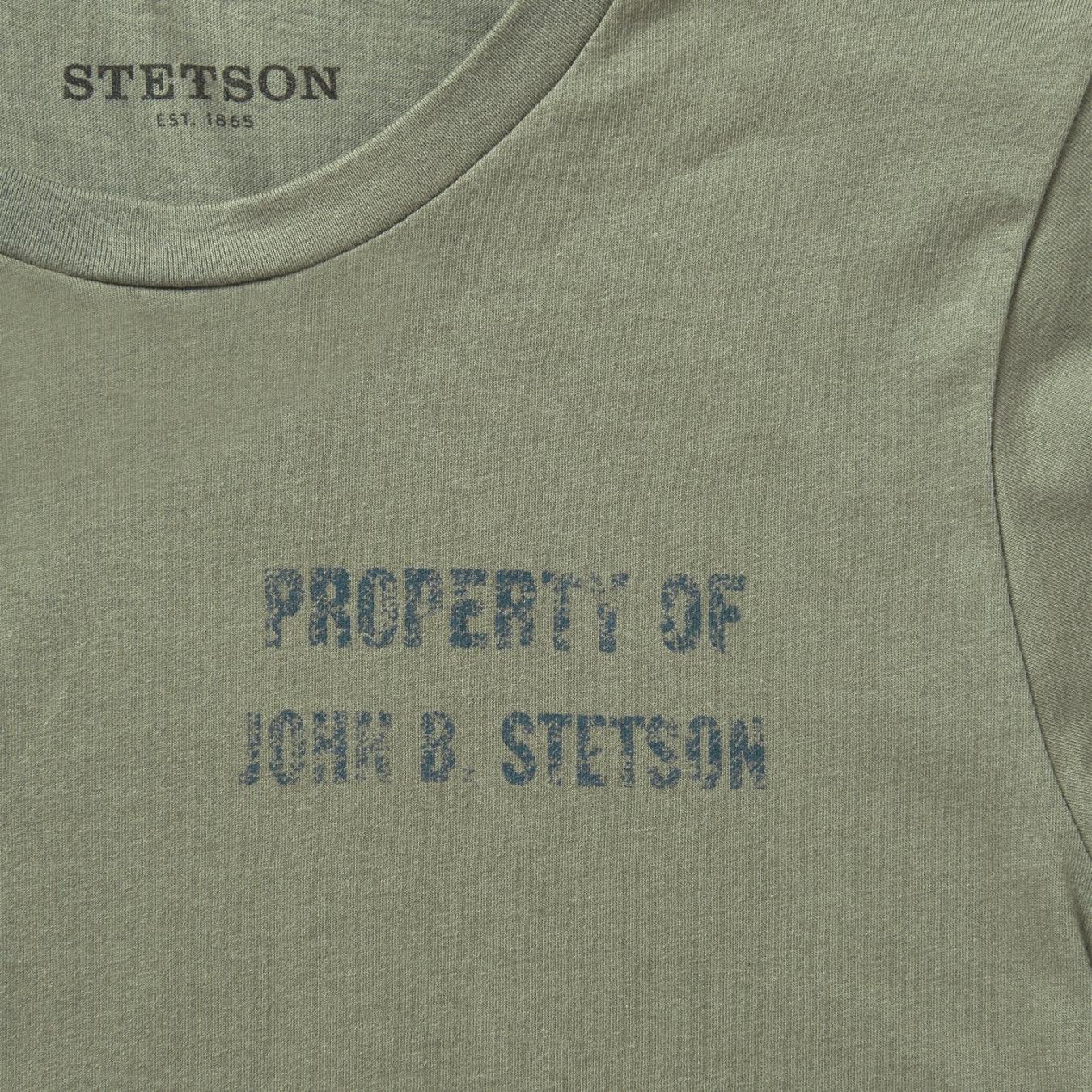 Men Tees | Stetson Property Of John B Stetson Tee Green