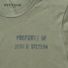 Men Tees | Stetson Property Of John B Stetson Tee Green
