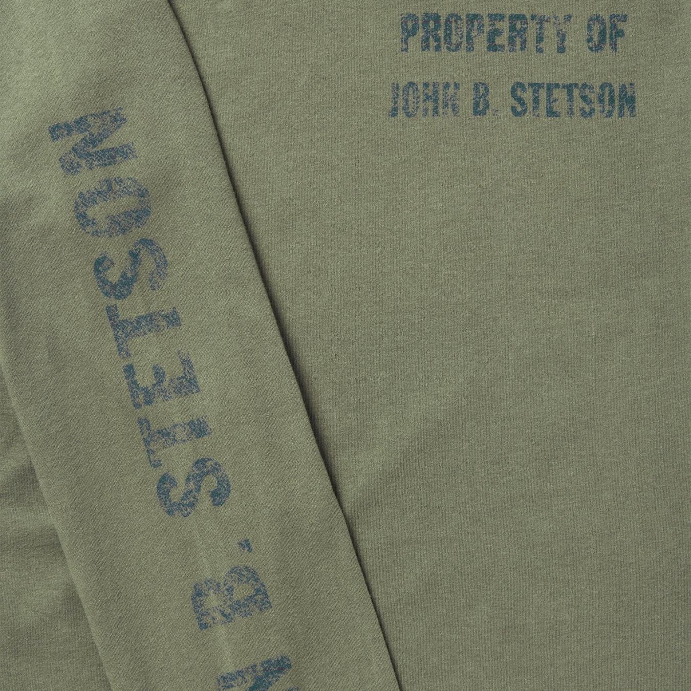 Men Tees | Stetson Property Of John B Stetson Tee Green
