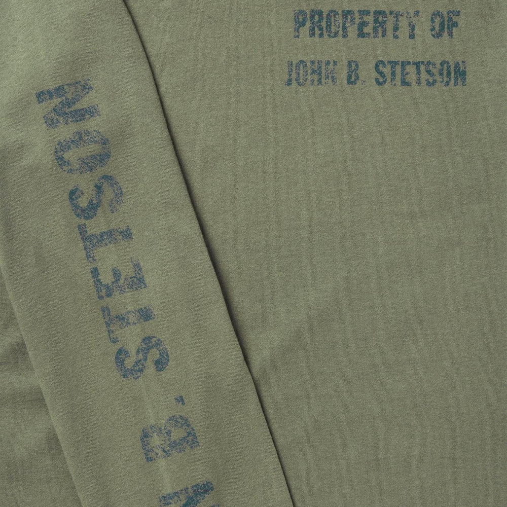 Men Tees | Stetson Property Of John B Stetson Tee Green