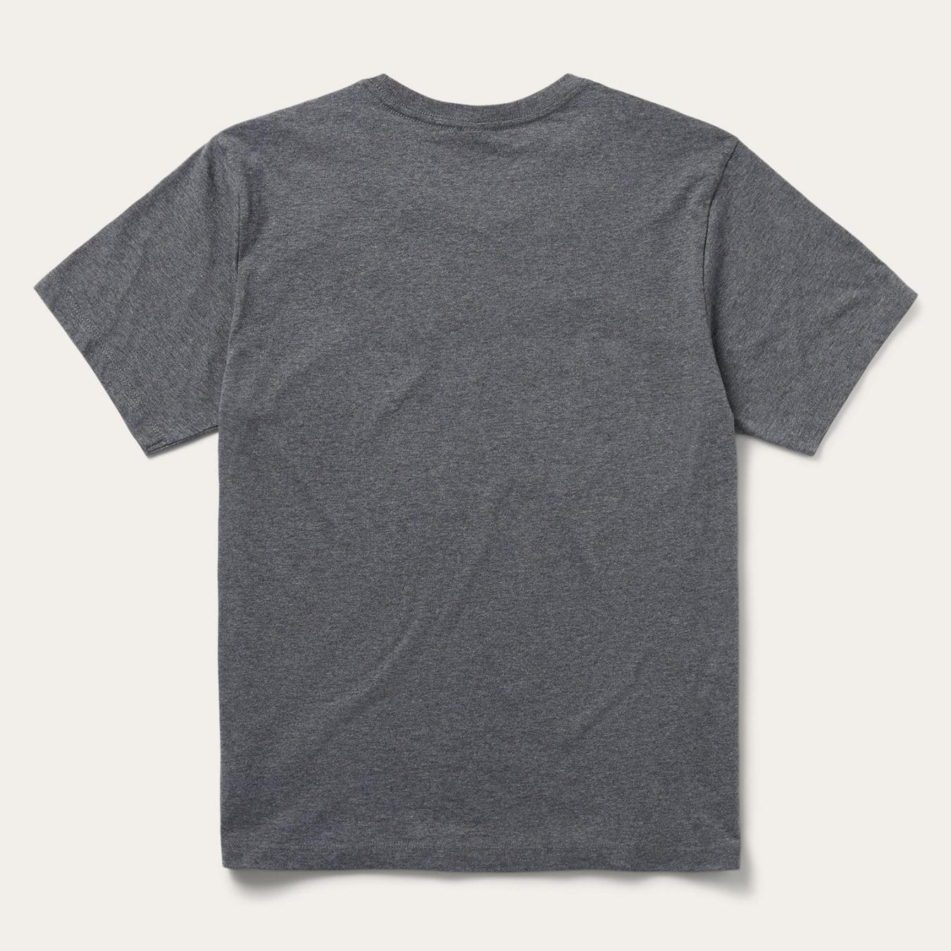 Men Tees | Stetson Vintage Arrow Graphic Tee Grey