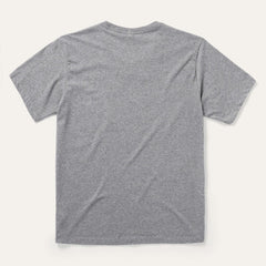 Men Tees | Stetson Vintage Eagle Graphic Tee Grey