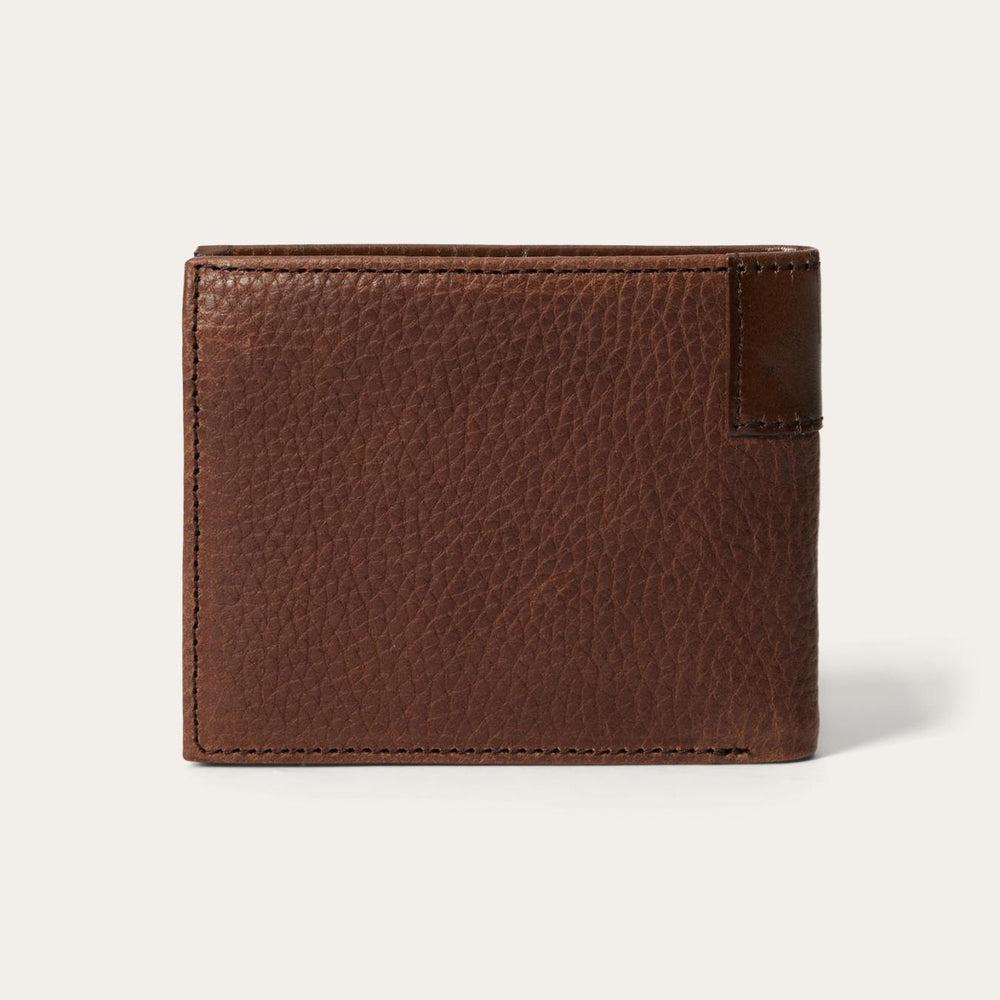 Men Wallets | Stetson Steer Head Bi-Fold Wallet Brown