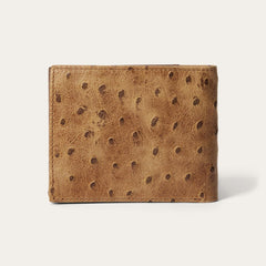 Men Wallets | Stetson Tooled Embossed Croco Bi-Fold Wallet Brown / California Nut