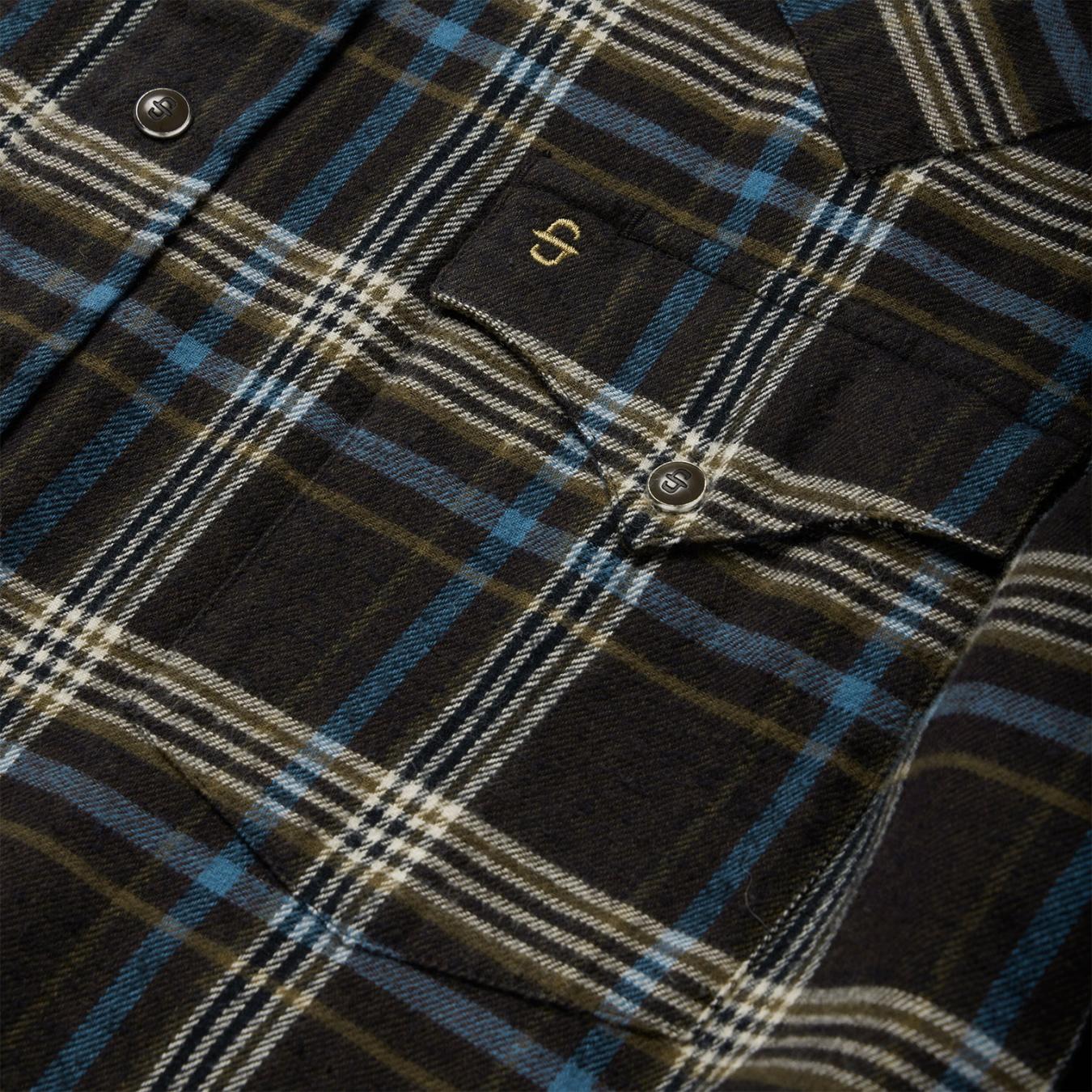 Men Western Shirts | Stetson Brown Plaid Flannel Western Shirt Brown