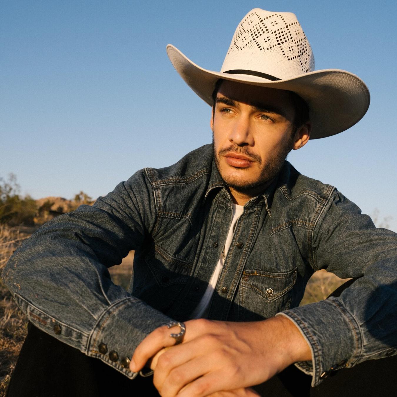 Men Western Shirts | Stetson Classic Denim Shirt Blue