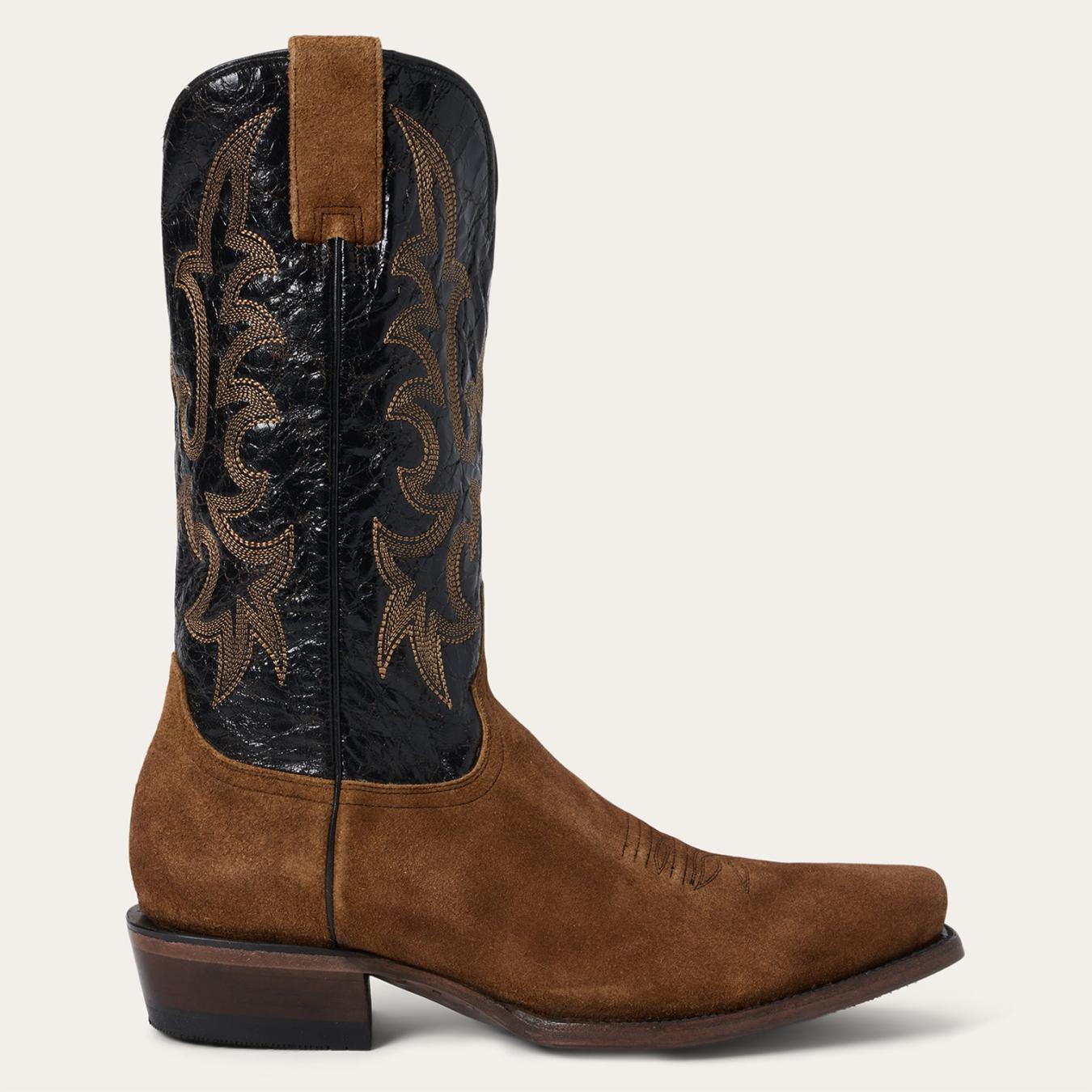 Men Western | Stetson Badland Boots Brown