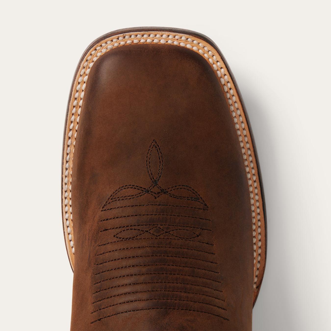 Men Western | Stetson Bowie Boots Brown
